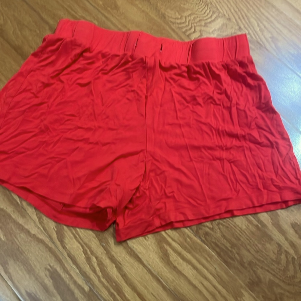 Red Pajama Shorts